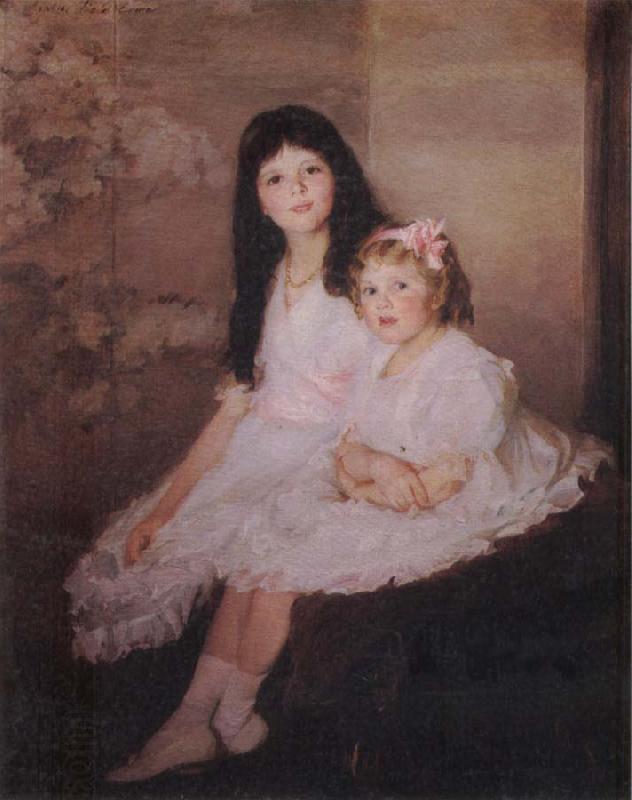 Lydia Emmett Miss Ginny and Polly China oil painting art